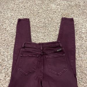 KanCan burgundy jeans